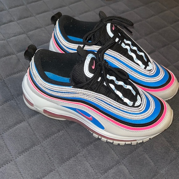 Nike Shoes - Nike Air Max 97 Platinum Blue/Pink Burst